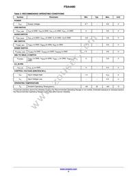 FSA4480UCX Datasheet Page 5