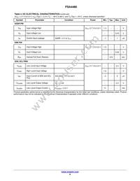 FSA4480UCX Datasheet Page 8