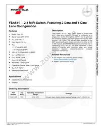 FSA641UMX Datasheet Page 2