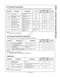 FSA642UMX Datasheet Page 6