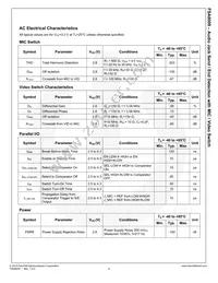 FSA8009UMX Datasheet Page 7