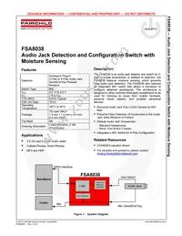 FSA8038UMSX_F106 Datasheet Cover