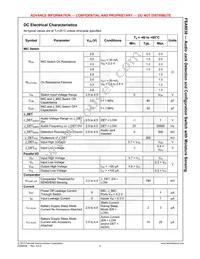 FSA8038UMSX_F106 Datasheet Page 4