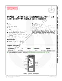 FSA805UMX Datasheet Page 2