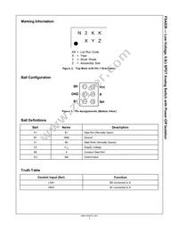 FSA839UCX Datasheet Page 2