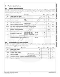 FSA880UMX Datasheet Page 15