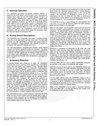 FSA9285AUCX Datasheet Page 7