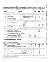 FSA9285AUCX Datasheet Page 12