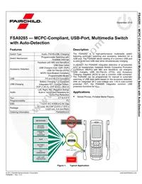 FSA9285UCX Datasheet Page 2