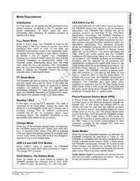 FSA9480UCX Datasheet Page 7