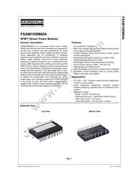 FSAM10SM60A Datasheet Cover