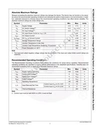 FSAU3157P6X Datasheet Page 3