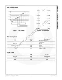 FSAV330MTCX Datasheet Page 3