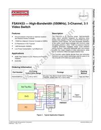 FSAV433MTC Datasheet Page 2