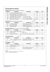 FSB50250AS Datasheet Page 3