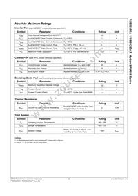FSB50250AT Datasheet Page 3