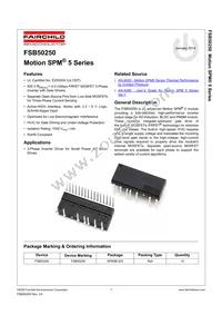 FSB50250S Datasheet Page 2