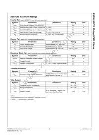 FSB50250UTD Datasheet Page 3