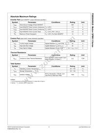 FSB50450US Datasheet Page 3