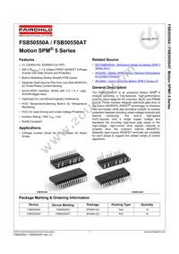 FSB50550A Datasheet Page 2