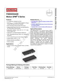 FSB50550ASE Datasheet Page 2