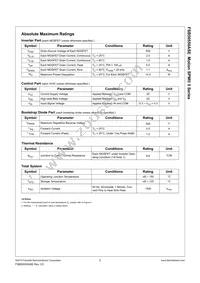 FSB50550ASE Datasheet Page 3