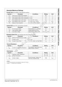 FSB50760SF Datasheet Page 3