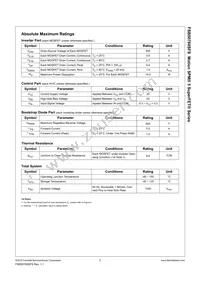 FSB50760SFS Datasheet Page 3