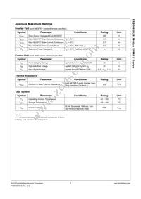 FSB50825US Datasheet Page 3