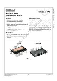 FSBB20CH60BT Datasheet Cover