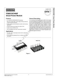 FSBS10CH60F Datasheet Cover