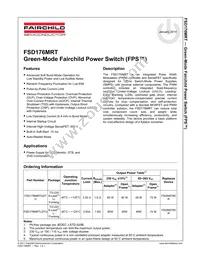 FSD176MRTUDTU Datasheet Page 2