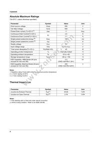 FSDM0565RWDTU Datasheet Page 4