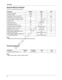 FSDM1265RBWDTU Datasheet Page 5