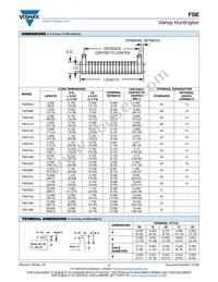 FSE030020E25R0KE Datasheet Page 2