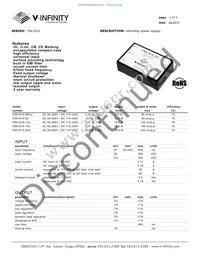 FSK-S15-24U Datasheet Cover