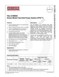 FSL137MRIN Datasheet Page 2