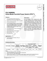 FSL146MRBN Datasheet Page 2