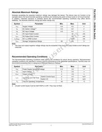FSLV16211MTD Datasheet Page 4