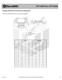 FST12040 Datasheet Page 3