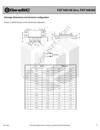 FST160200 Datasheet Page 3