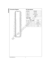 FST16232MTDX Datasheet Page 2