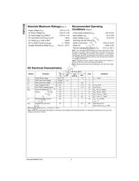 FST3126MTCX Datasheet Page 3