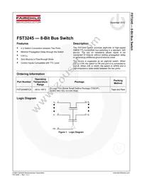 FST3245QSCX Datasheet Page 2