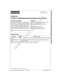 FST34170MTD Datasheet Cover