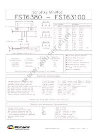 FST63100 Datasheet Cover