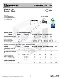 FST8380M Datasheet Cover