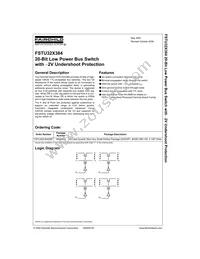 FSTU32X384QSP Datasheet Cover