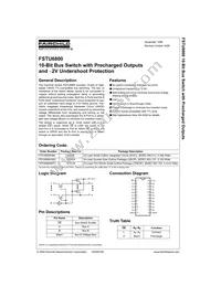 FSTU6800WMX Datasheet Cover