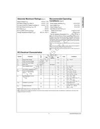 FSTUD16211MTDX Datasheet Page 3